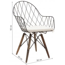 Деревянное кресло Marilyn