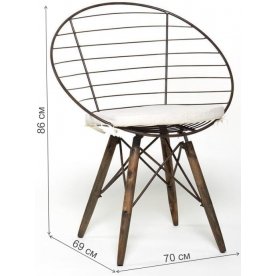 Деревянное кресло Mary