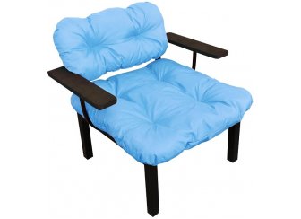 Металлическое кресло Дачное