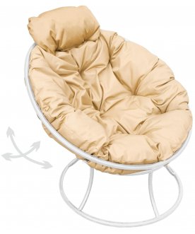 Металлическое кресло Папасан мини