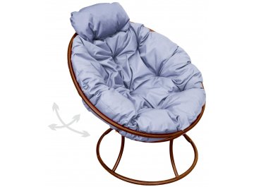 Металлическое кресло Папасан мини