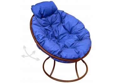 Металлическое кресло Папасан мини