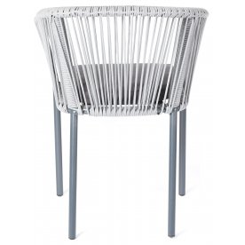 Металлическое кресло Hunde