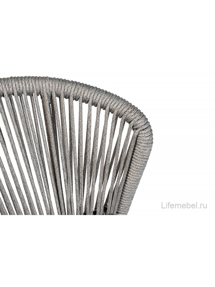 Металлическое кресло Верона 39AR-03961 темно-серый