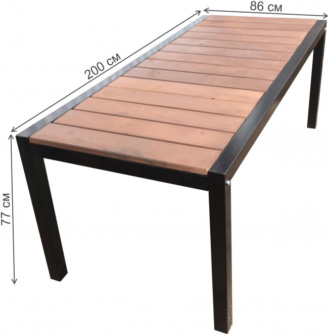 Деревянный стол Модерн 2 м