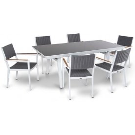 Металлический стол Яшма