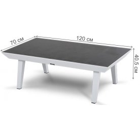 Металлический стол Юкка