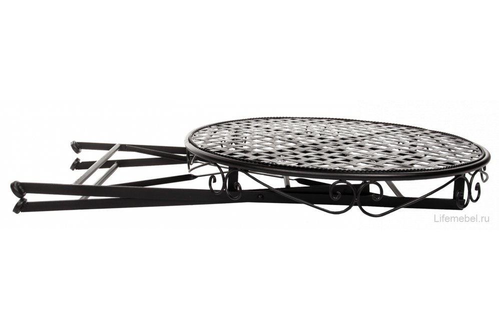 Складной стол Patio черный