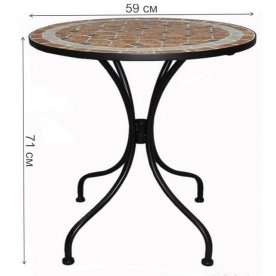 Стол Romeo с мозаикой