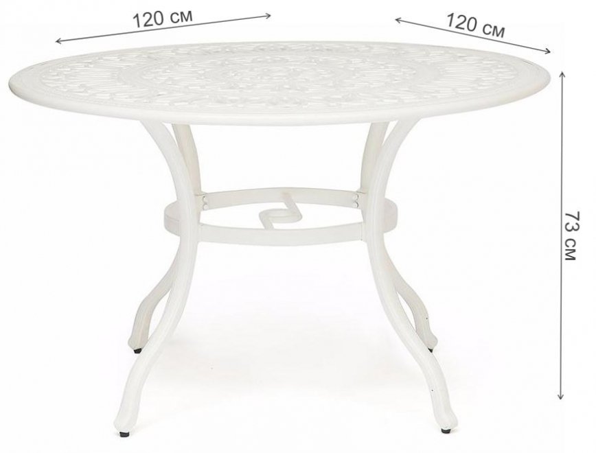 Стол Salieri butter white