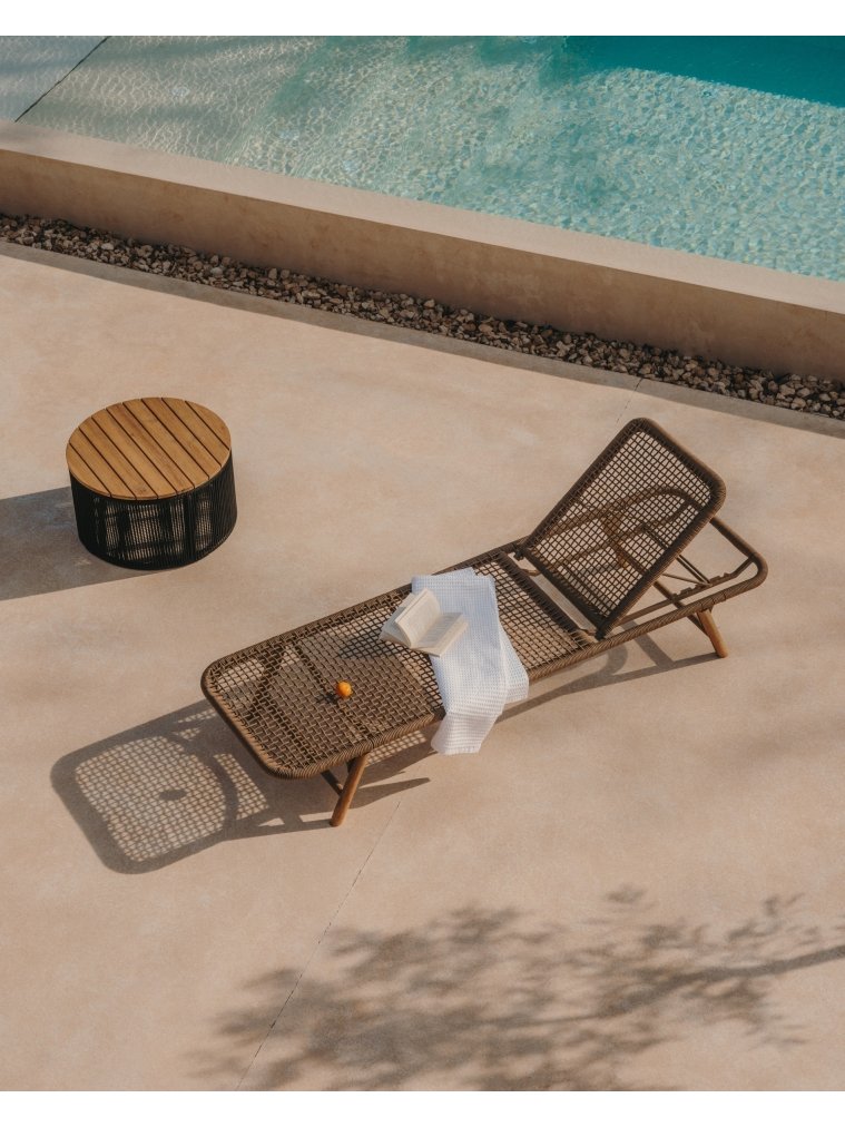 Журнальный столик Dandara натуральный / черный