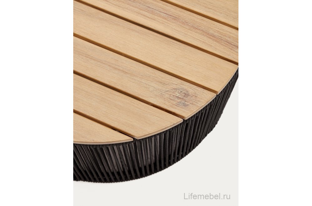 Журнальный столик Dandara натуральный / черный