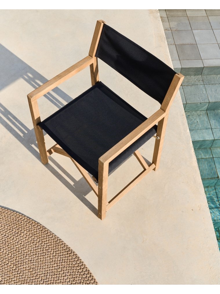 Деревянный стул Vilara черный