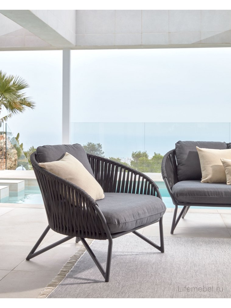 Кресло Branzie черное