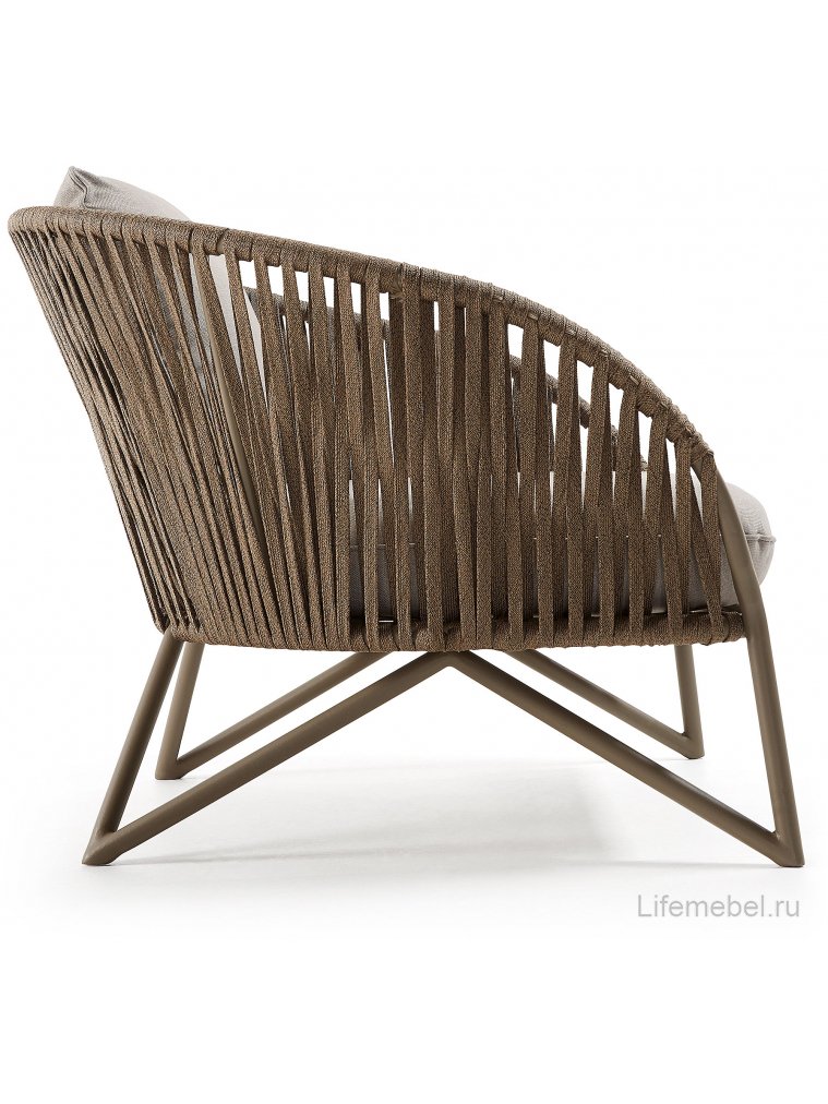 Кресло Branzie серое