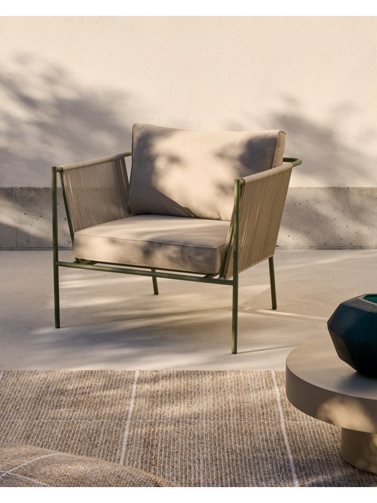 Кресло Zivia бежевое