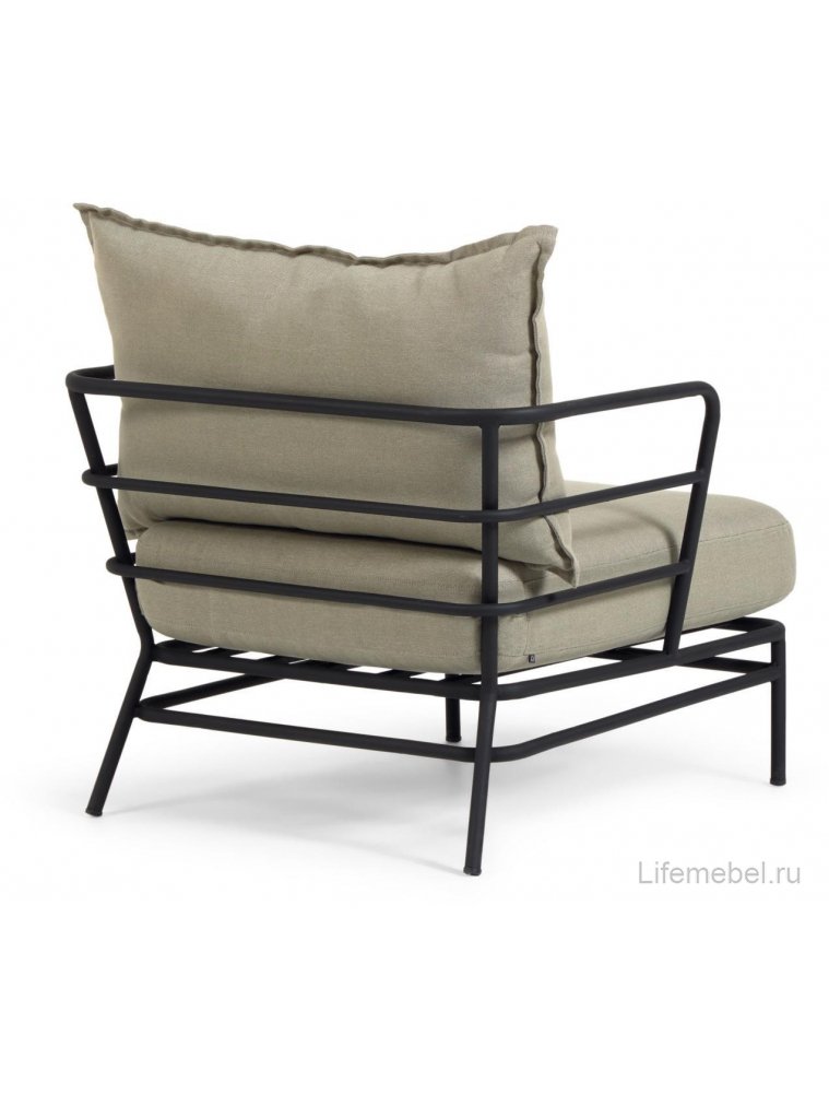 Металлический стул Mareluz бежевый