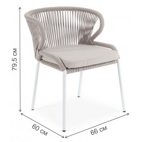 Металлический стул Шамбала