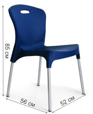 Стул Emy XRF-065-AW синий