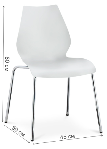 Стул Polly SHF-01-W белый