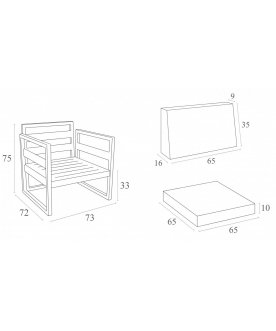 Кресло 234/131-8216/LB
