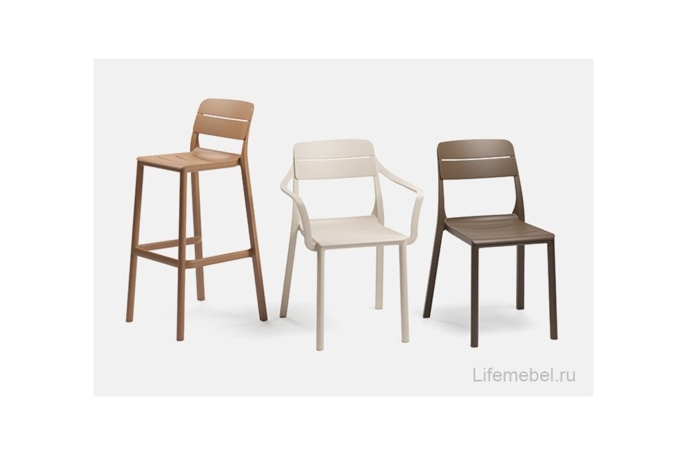 Кресло пластиковое Cassia майя