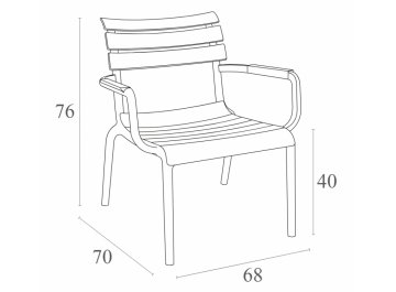 Кресло Paris Lounge