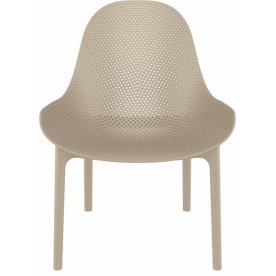 Лаунж-кресло пластиковое Sky Lounge бежевый