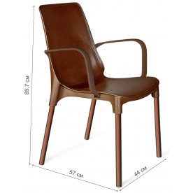 Пластиковое кресло SHT-S76/S424