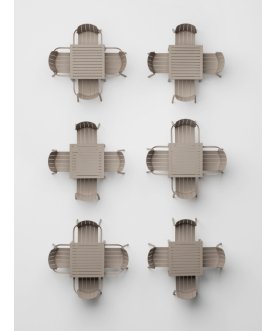 Кресло пластиковое Tiberina