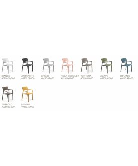 Кресло пластиковое Trill Armchair