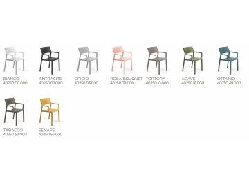 Кресло пластиковое Trill Armchair