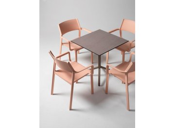 Кресло пластиковое Trill Armchair розовый