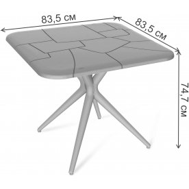 Обеденный комплект из пластика SHT-DS197