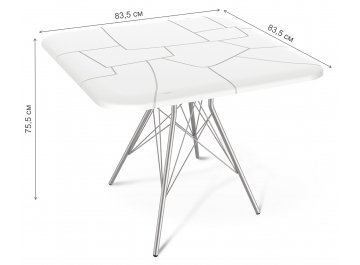 Пластиковый стол SHT-TU2-1/TT30 83/83