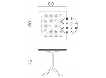 Пластиковый стол 003/4008216000