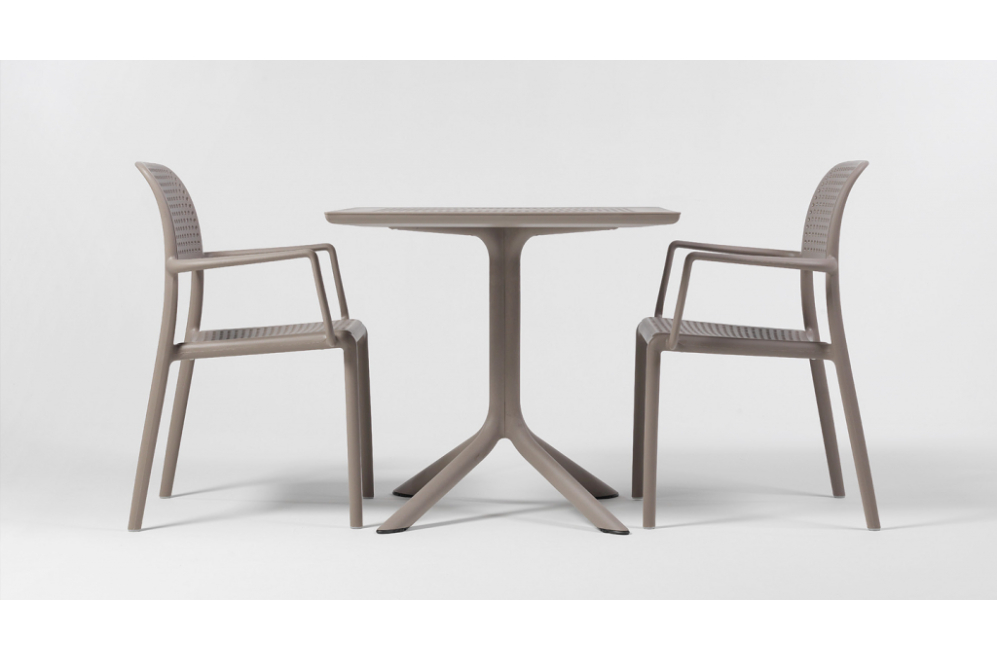 Пластиковый стол Clip тортора