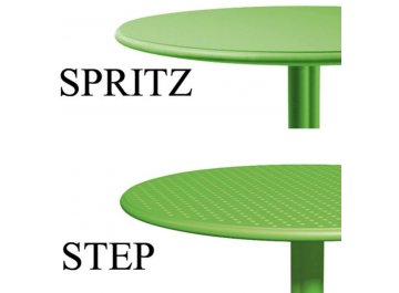 Стол пластиковый обеденный Spritz + Spritz Mini красный