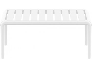 Столик пластиковый журнальный Paris Lounge Table белый