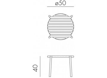 Пластиковый журнальный стол 003/4004221000