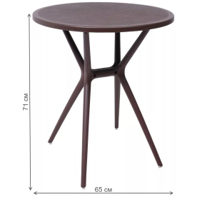 Пластиковый стол Palermo