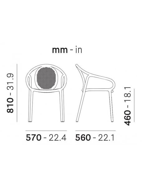 Пластиковый стул 015/3735BE бежевый