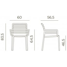 Пластиковый стул 003/4025418000