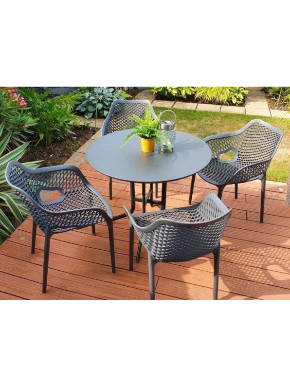 Пластиковый стул 234/007-4188 темно-серый