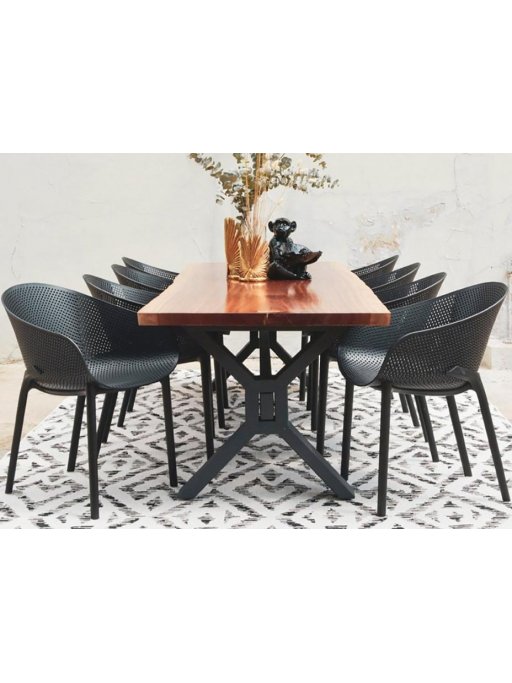 Пластиковый стул 234/102-9299 черный