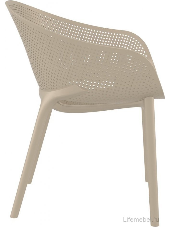 Пластиковый стул 234/151-0428 бежевый