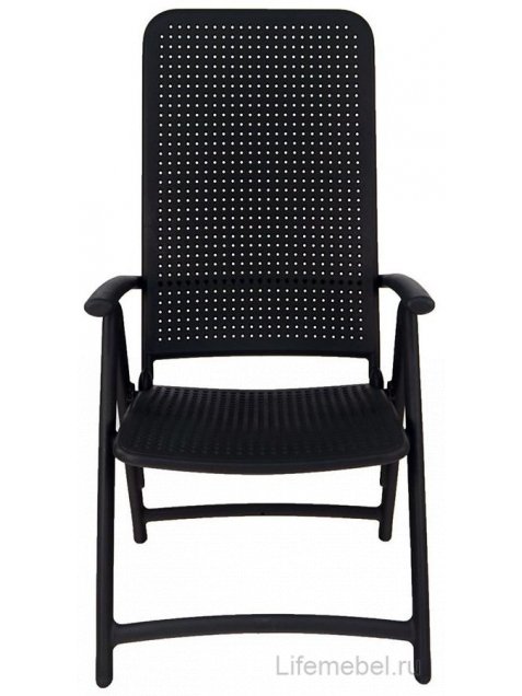 Пластиковое кресло Darsena антрацит