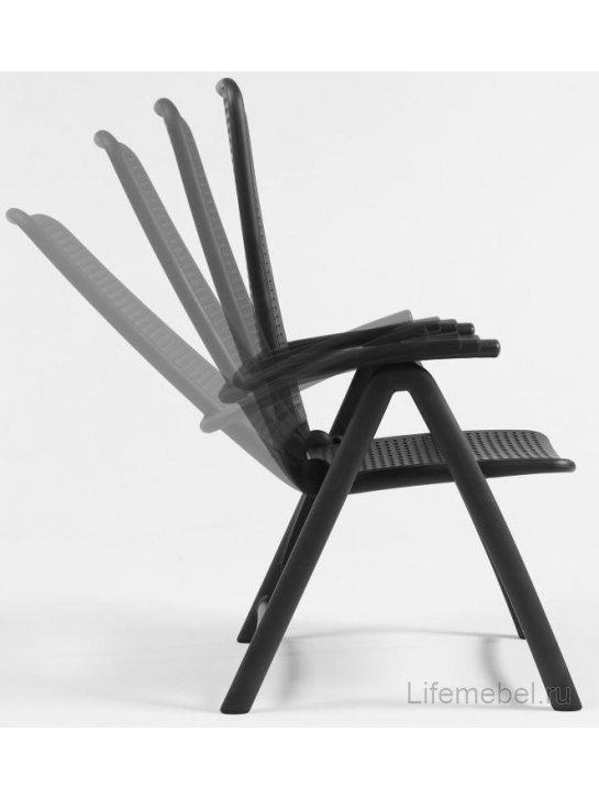 Пластиковое кресло Darsena антрацит