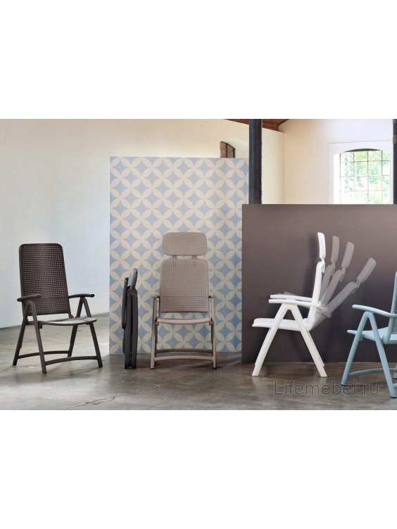 Пластиковое кресло Darsena кофе