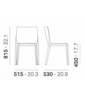Пластиковый стул 015/640BI